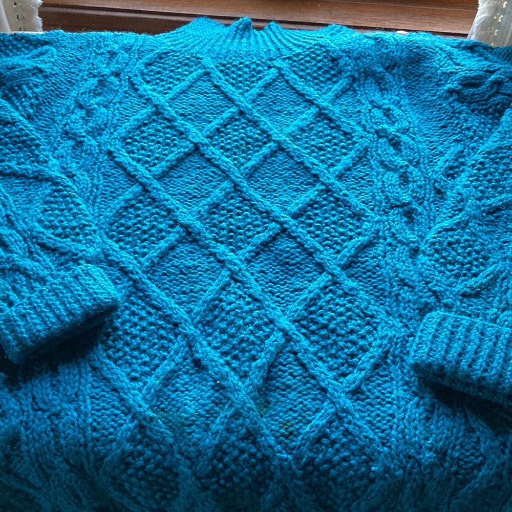 Hand Knit Wool Sweater